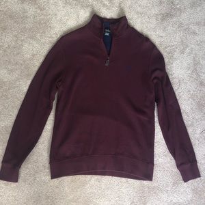 U.S. Polo Assn. Maroon Quarter-Zip